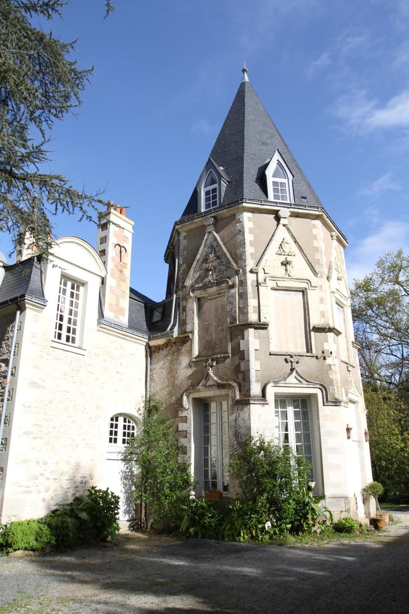 Chateau Du Bois De La Noe Bouaye Exteriér fotografie